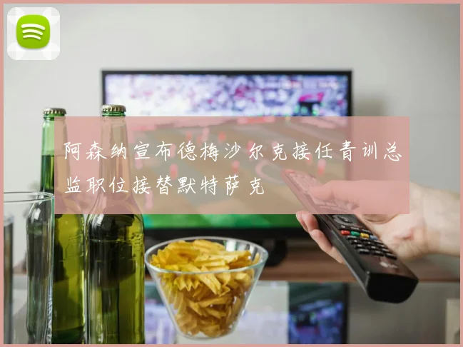 阿森纳宣布德梅沙尔克接任青训总监职位接替默特萨克